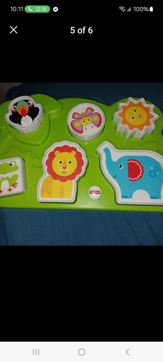 2 Baby's Toddler Puzzles