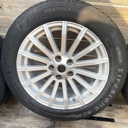 2006-2013 LAND RANGE ROVER SPORT - FACTORY WHEELS RIM + TIRES SET 245/55 R19 OEM - QOI0A1 Auto Parts
