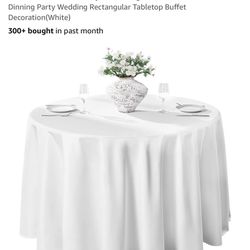 120-Inch Round Tablecloth