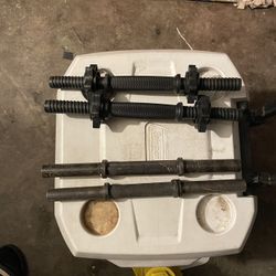 2 Pairs Of Dumbbells (no weights)