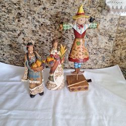 Vintage Thanksgiving Harvest Figurines