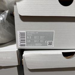 air force 1’s