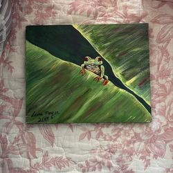 Tree Frog painting