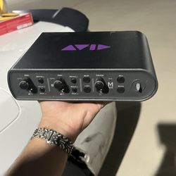 Interface avid mbox
