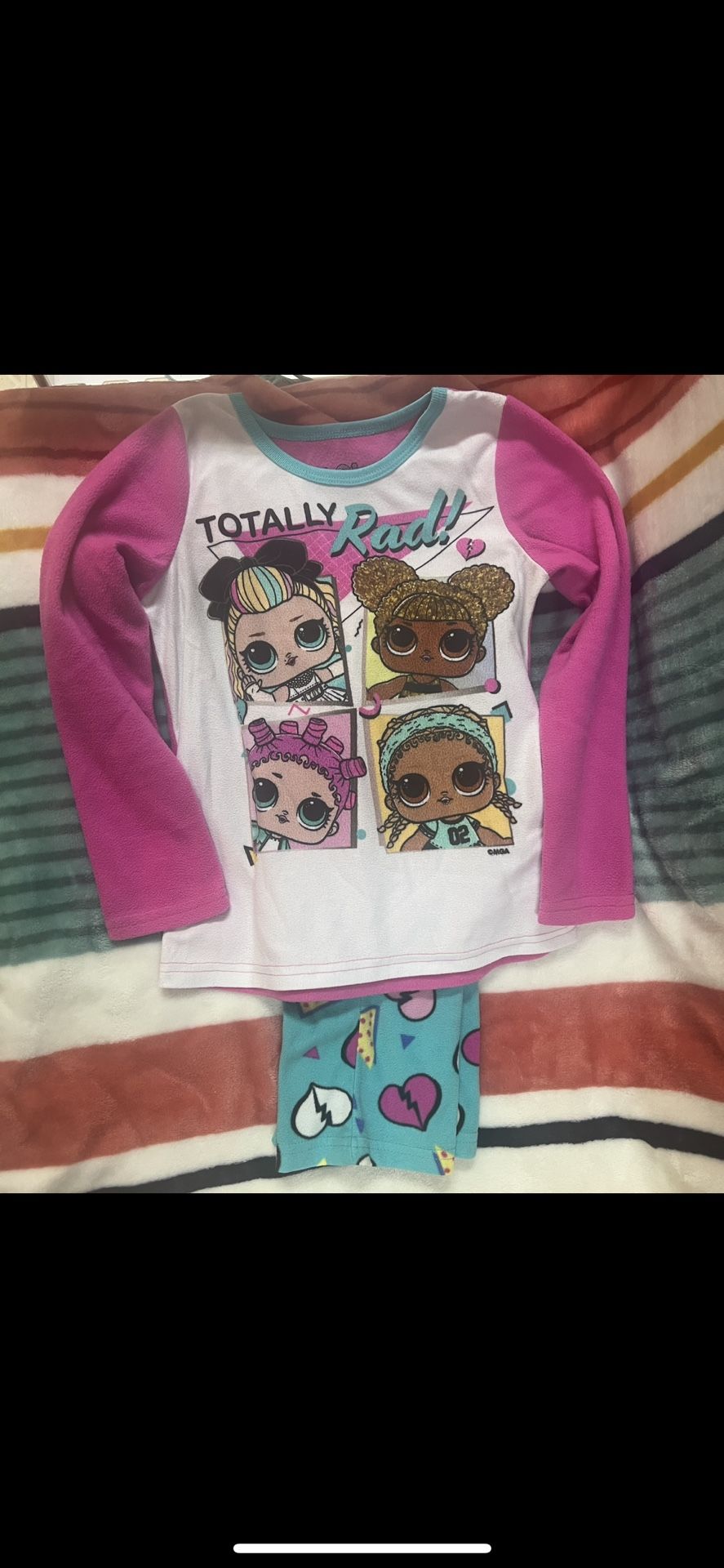 Girls Size 6X LOL pajamas