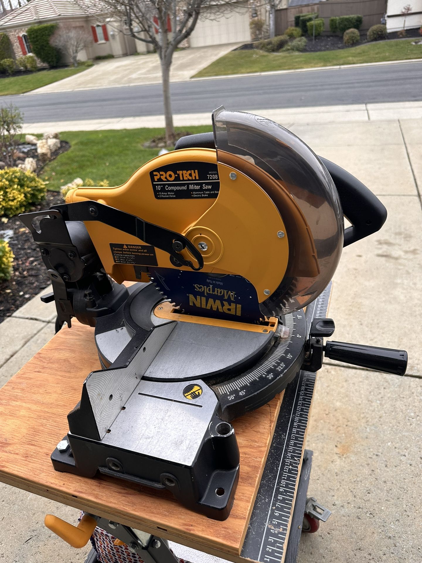 Pro Tech Compound Miter Saw