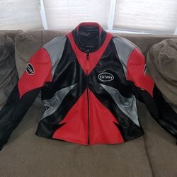 Extasy Leather Motorcyle Jacket 