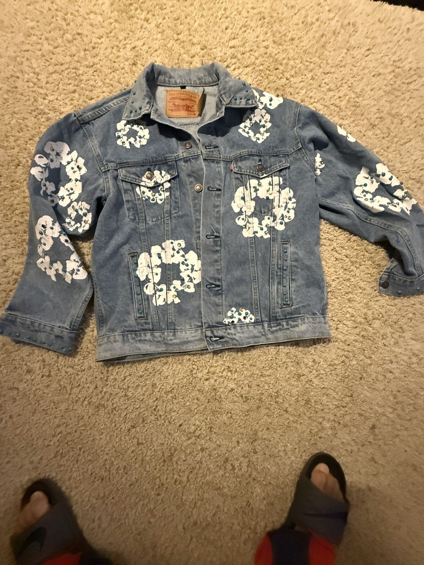 Denim Tear Jean Jacket Size Small