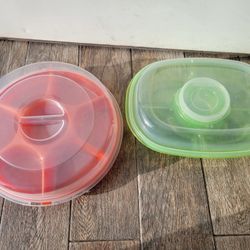 Free Divided Serving Tray Containers