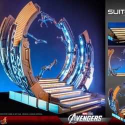 Hot Toys ACS014 Marvel The Avengers Iron Man Suit-Up Gantry 1/6 Figure Accessory