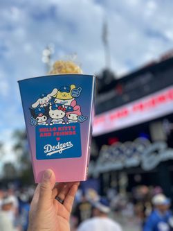 Hello Kitty and Friends x Dodgers Popcorn Bucket