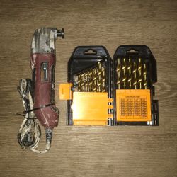 Multi Tool & Drill Bit Set