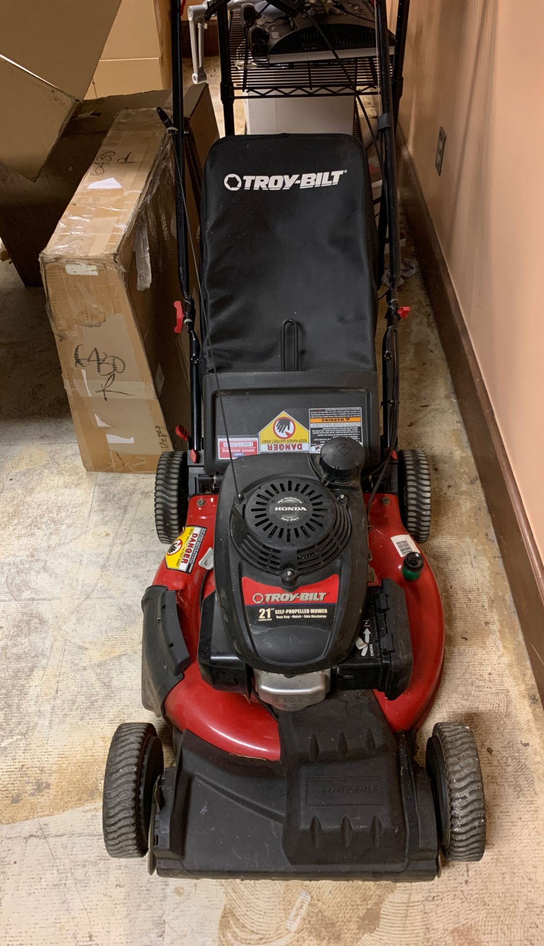 Troy-bilt 21” lawn mower