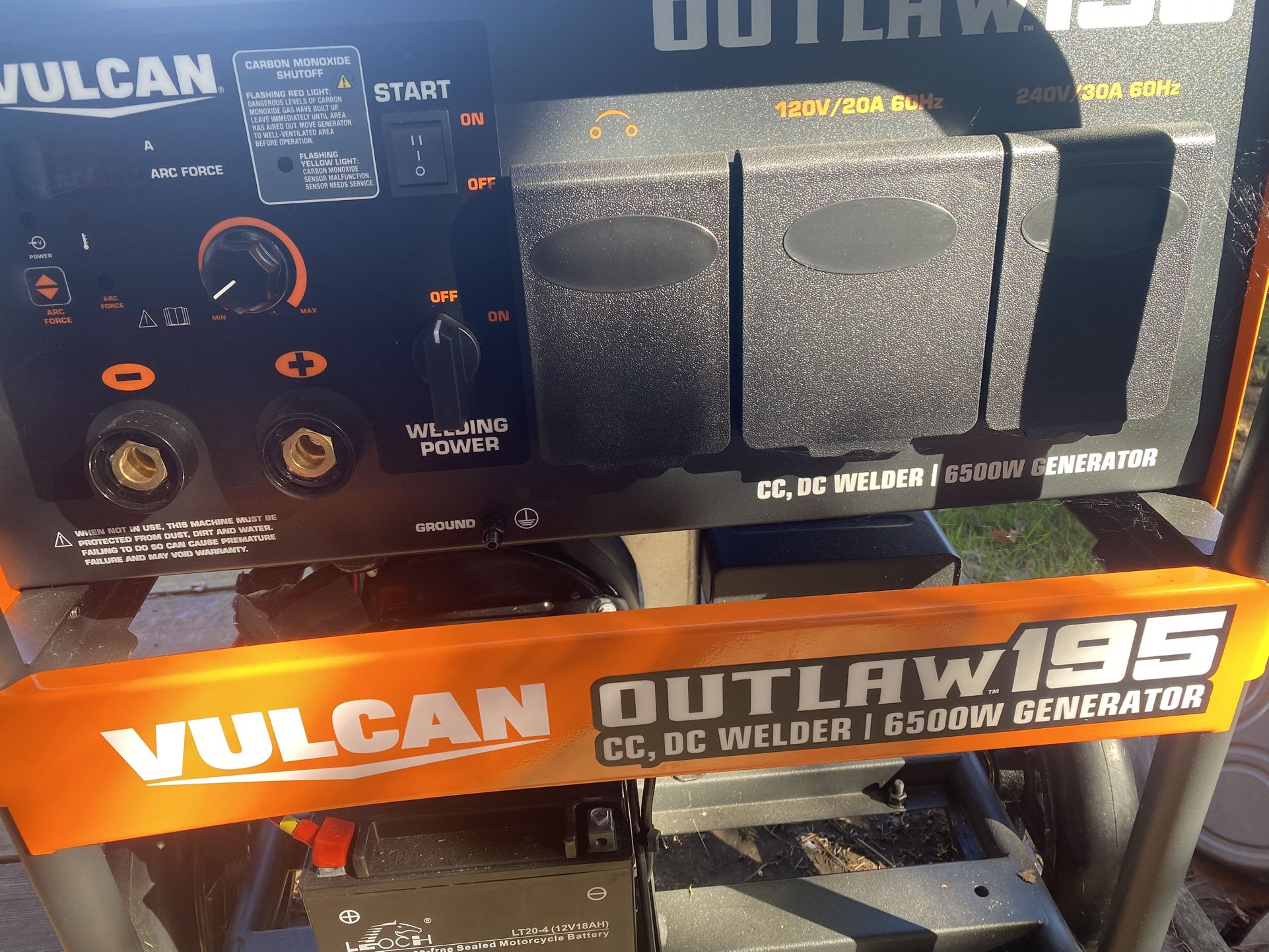 Welder Gas Generator 