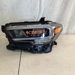 2021-2022-2023 TOYOTA TACAMO HEADLIGHT FULL LED LEFT SIDE LH USED OEM 