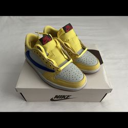 Jordan 1 Low Retro OG Travis Scott (Canary)