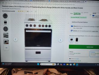 Electric  Range 24"