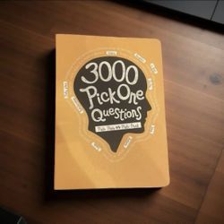 3000 Pick One Questions Book
