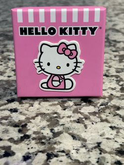 Hello Kitty Gold-Tone Hoop Earrings New in Box