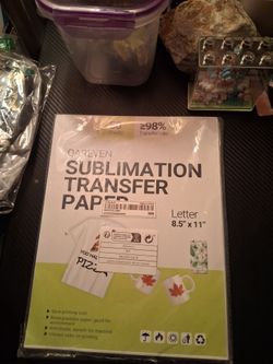 Sublimation paper new