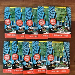 (10) 1990 TMNT Unopened Packs 