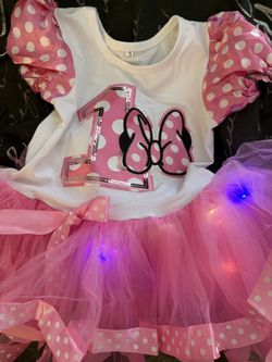 1st Birthday Minnie Mouse