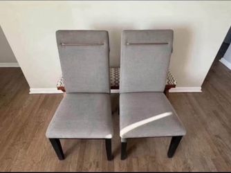 2 Side Chairs (Gray)