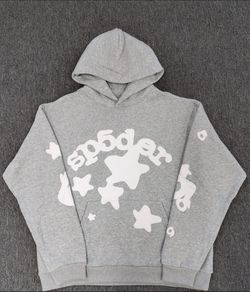 Grey Spider Hoodie 