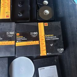 Eastman Kodak Video Cassette Vintage Lot 