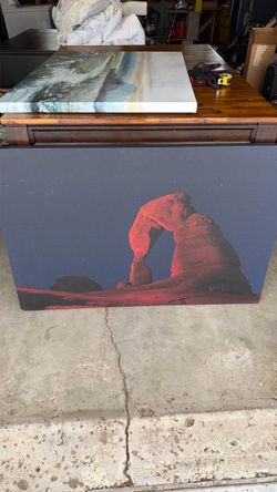 Large Canvas Print Red Rock Arch