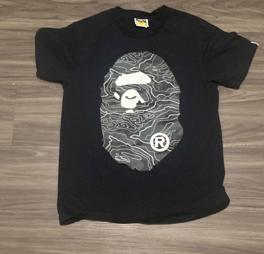 Reflective Bape Shirt Size Small