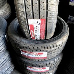 set of four new tires 215/45ZR17 LANDSPIDER