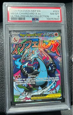 Pokemon PSA Mega Charizard X Ex #023