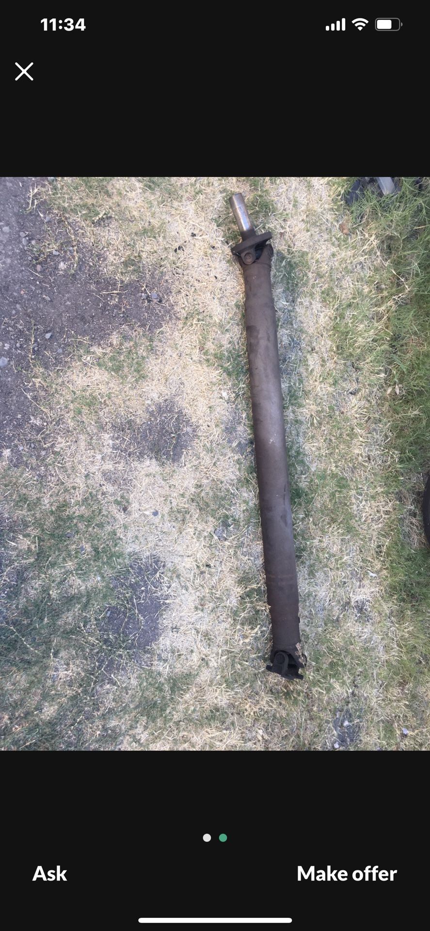 mustang gt driveshaft