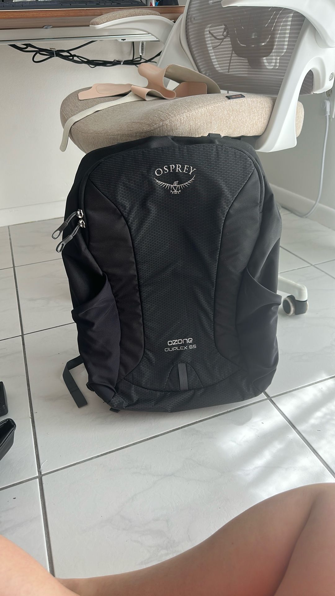 Osprey Hiking Backpack With Carryon Adapter