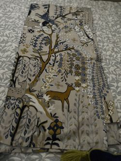 Anthropology Shower Curtain 