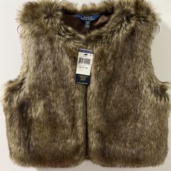 Girls Ralph Lauren Fur Vest