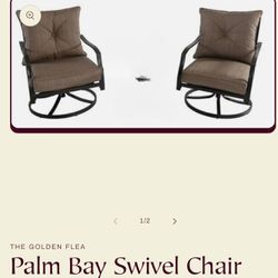Palm Bay Swivel Chair Set