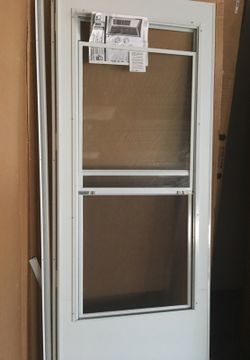 78"x30" Emco storm & Screen door