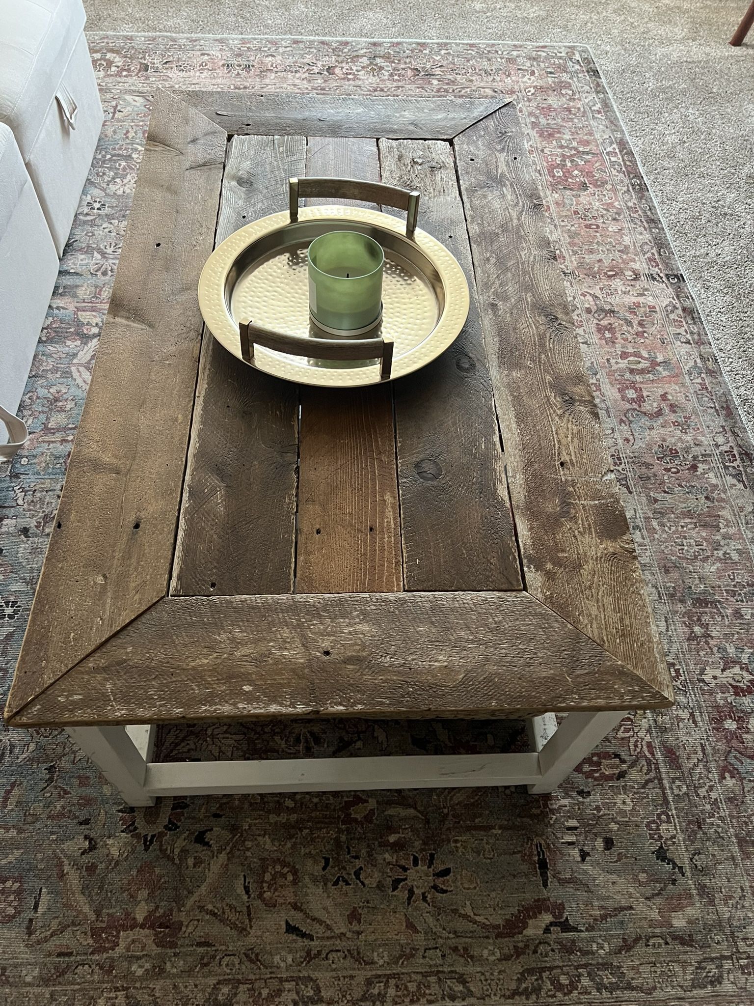 Custom Made Real Wood Coffee Table