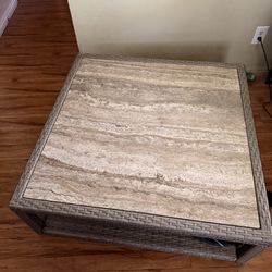 Marble outdoor table