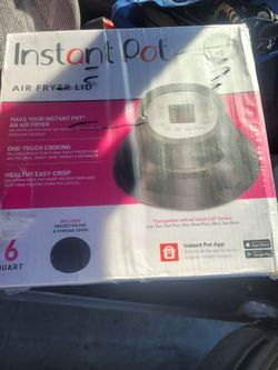 Intant pot Air fryer Lid 6Qt.