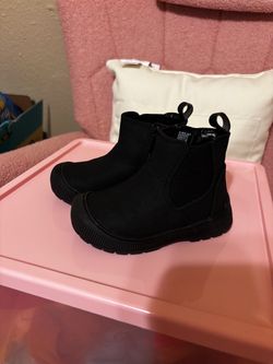 Toddler Black Chelsea Boots