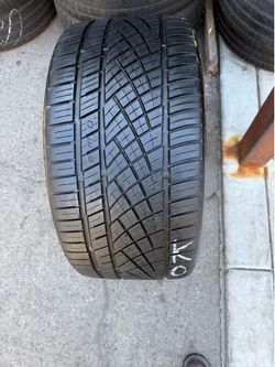 1 tire 295-25-22 continental 85% tread life for $110 pick up only