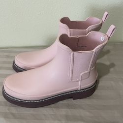 Hunters, Pink Rain Boots