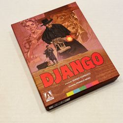 Django 4K UHD Arrow Video Limited Edition Boxset Poster Booklet Art Cards 1966