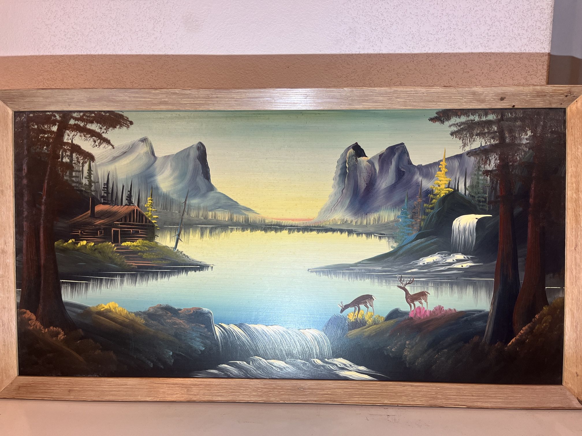 1957 Oil Painting Piece.. By Artist Watson