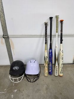 Free softball helmets and bats