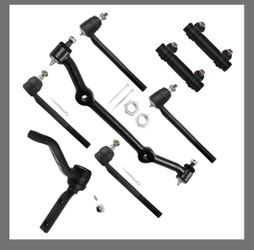 8pcs Front Suspension Kit Inner Outer Tie Rod End fit 1 for Chevy S10 1 for Chevy Blazer for GMC Sonoma Jimmy 1 for Isuzu Homb