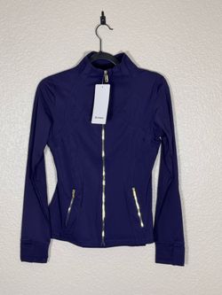 Lululemon Full-Zip Athletic Jacket (tight leggings)